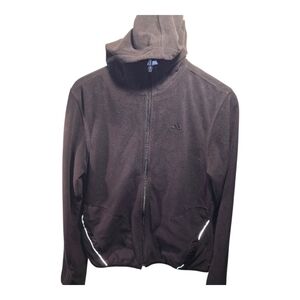 Adidas Sz. Large Black Full Zip Hoodie
